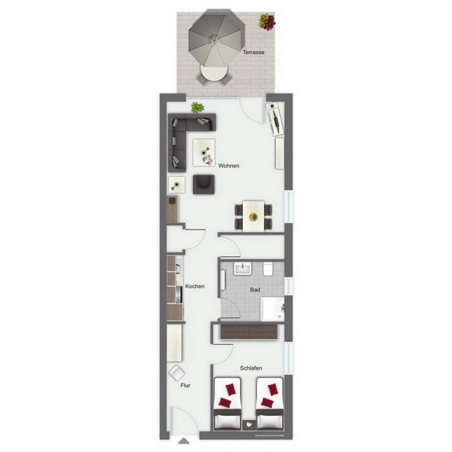 Papillon Wohnung 04-4 บอลเทินฮาเกิน ภายนอก รูปภาพ